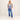 SA model wearing Zenana Mid Rise Straight Jeans — Bottoms collection, Simply Amy