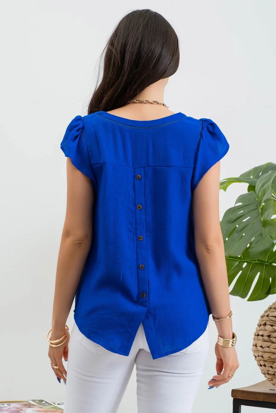 Tulip Sleeve Blouse