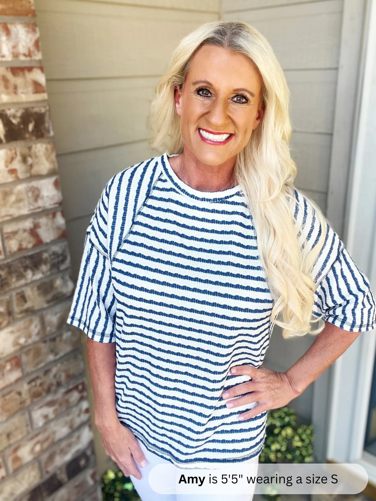 Brenley Striped Top