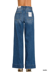 Zenana Wide Leg Denim Jeans