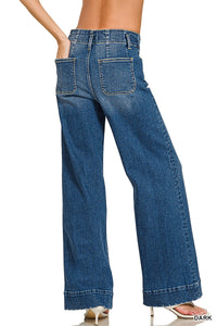 Zenana Wide Leg Denim Jeans
