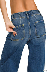 Zenana Wide Leg Denim Jeans