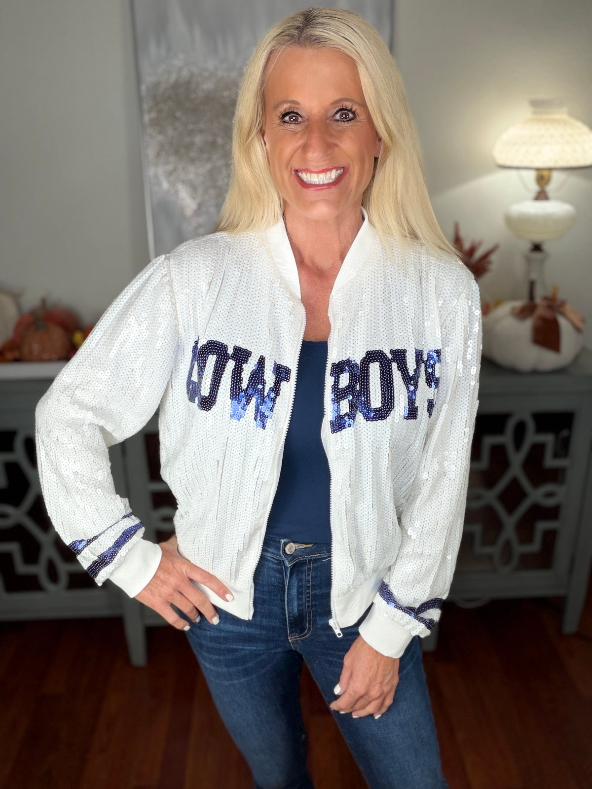 Cowboys Sequin Jacket