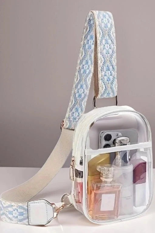 Clear Sling GameDay Bag - Simply Amy