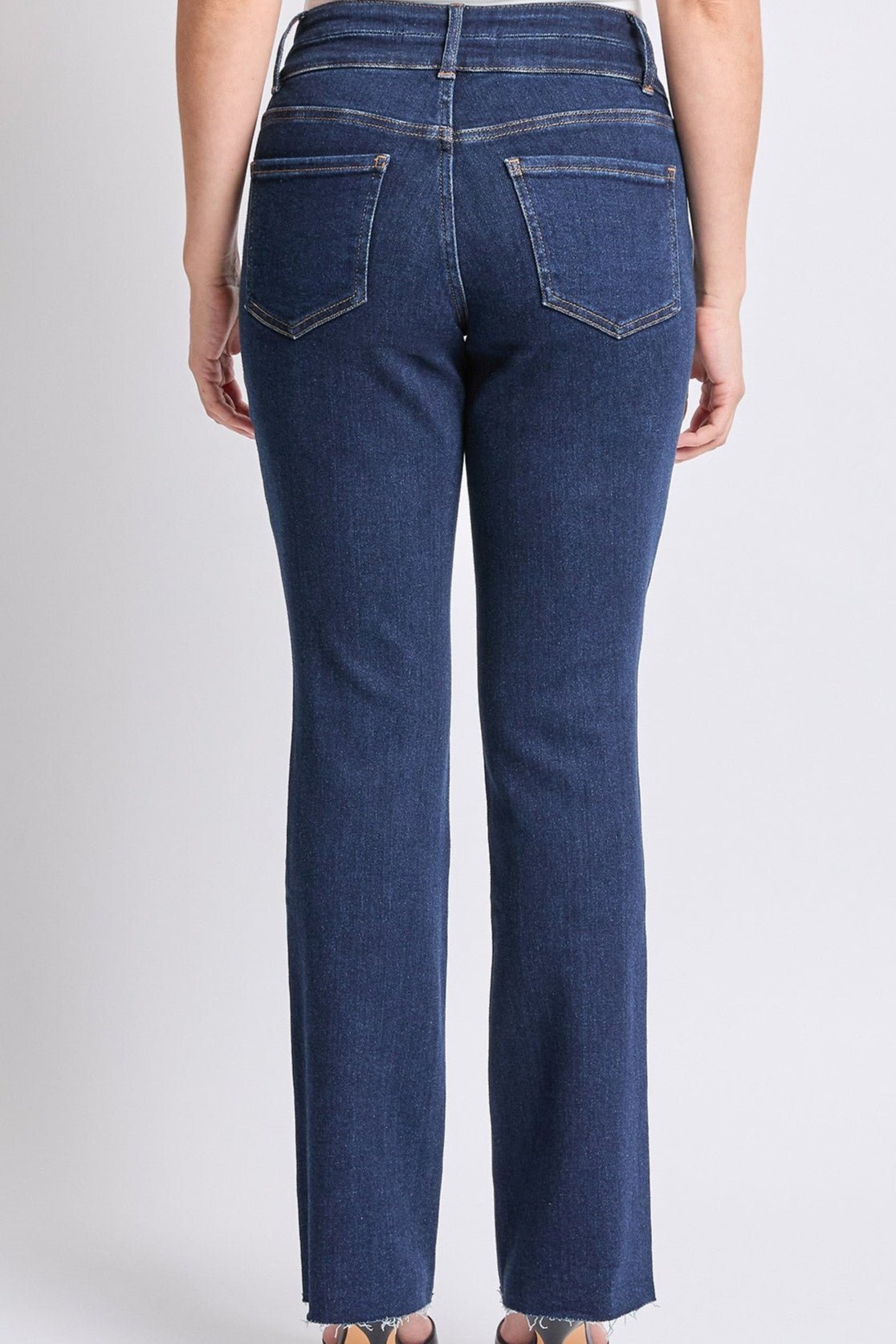 YMI Mid Rise Stretch Bootcut Jeans - Simply Amy