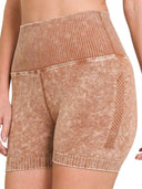 /Deep Camel/ Zenana Modesty Shorts - Simply Amy