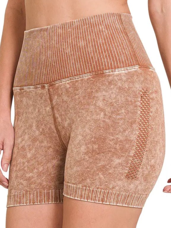 /Deep Camel/ Zenana Modesty Shorts - Simply Amy